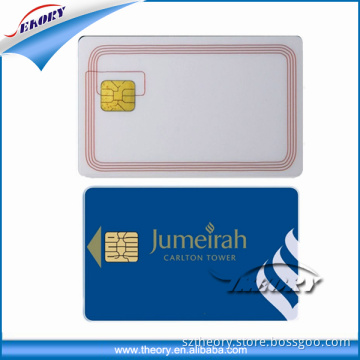 Plastic Contact IC Card/At24c02/At24c16/At24c64 Contact Smart Card